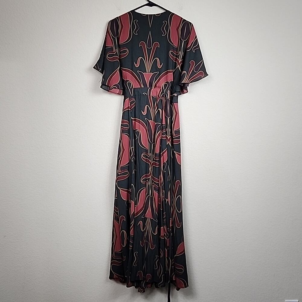 Free People Small Boho Flutter Sleeve Maxi Dress - Picture 3 of 5